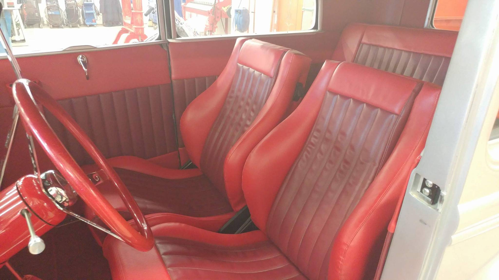 Reupholstered Recardo Racing seats